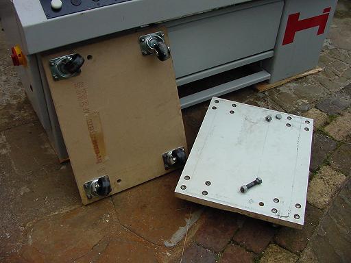 Trolley board constructed